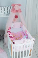 Дитячий постільний комплект Veres It's a girl! 6 одиниць